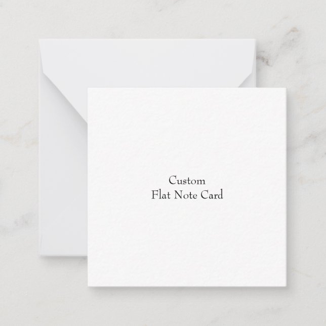 Design Your Own Flat Card (Front)