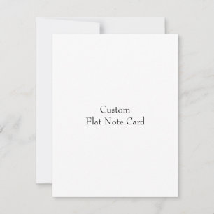 Design Your Own Flat Card