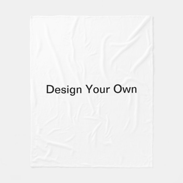 Design Your Own Fleece Blanket (Front)