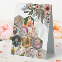 Design Your Own Floral 12 Photo Collage