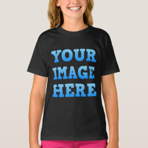 Design Your Own Girls' Basic T-Shirt