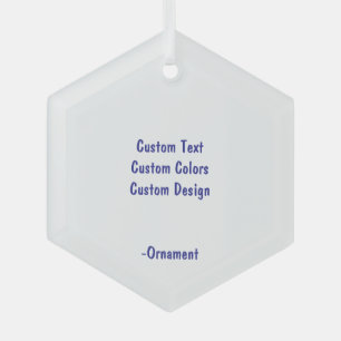 Design Your Own Glass Hexagon Tree Decoration