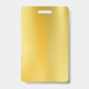 design your own Gold badge ID Badge
