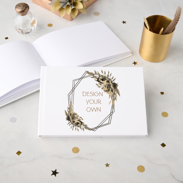Design Your Own Guest Book (Front Open)
