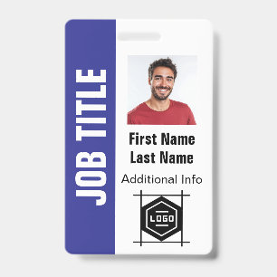 design your own id card, customized office badge