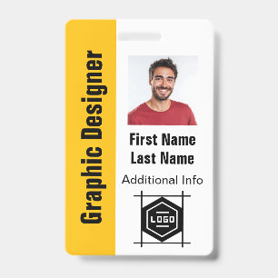 design your own id card, customized office badge