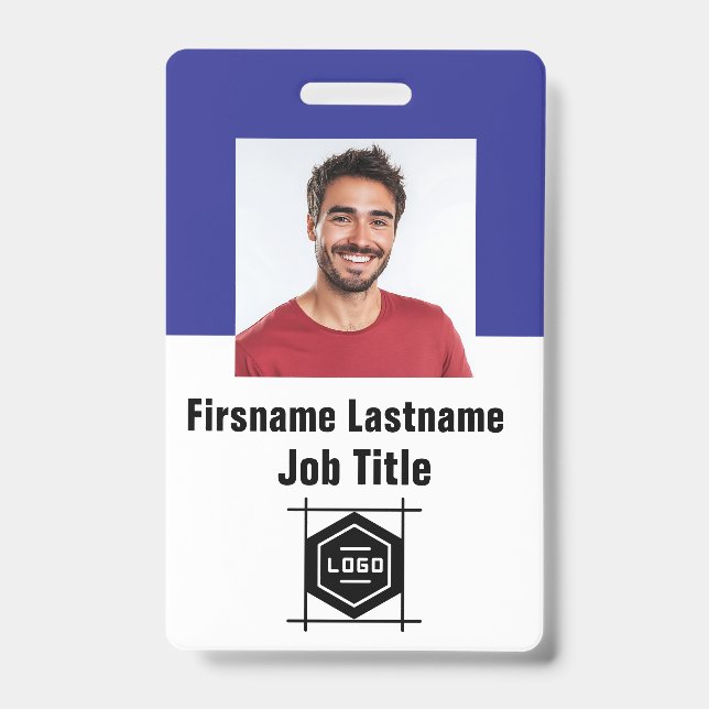 Design Your Own ID Card,customized office id card Badge (Front)