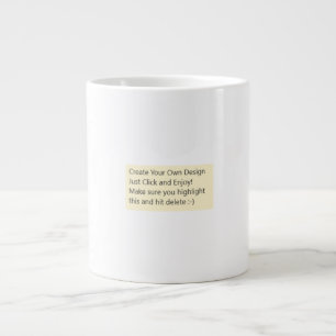 Design Your Own Jumbo Mug