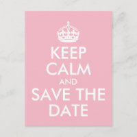Design Your Own Keep Calm and Save the Date