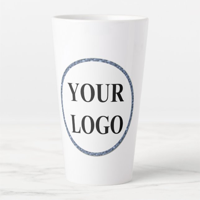 Design Your Own Keepsake Make It Yourself Logo Latte Mug (Front)