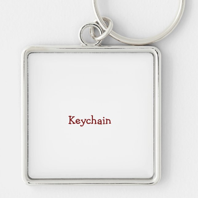 Design Your Own Key Ring (Front)