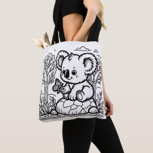Design Your Own Koala Tote Bag