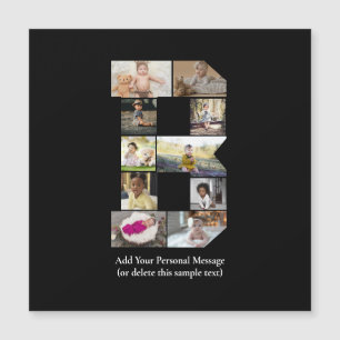 Design Your Own Letter B Photo Collage