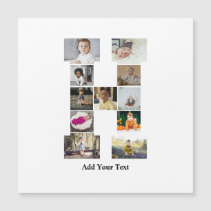 Design Your Own Letter H Photo Collage