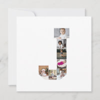 Design Your Own Letter J Photo Collage