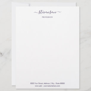 Design Your Own Letterhead Template with Logo