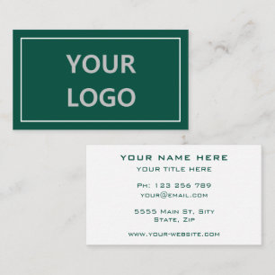 Design Your Own Logo Business Cards Example