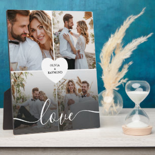 Design Your Own Love Collage Photography Plaque