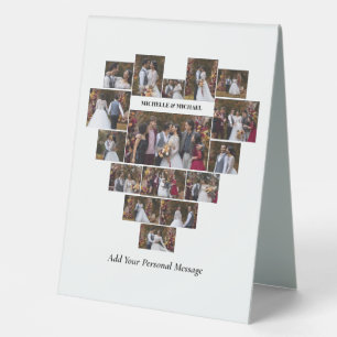 Design Your Own Love Heart Shaped Photo Collage
