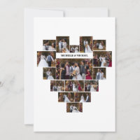 Design Your Own Love Heart Shaped Photo Collage