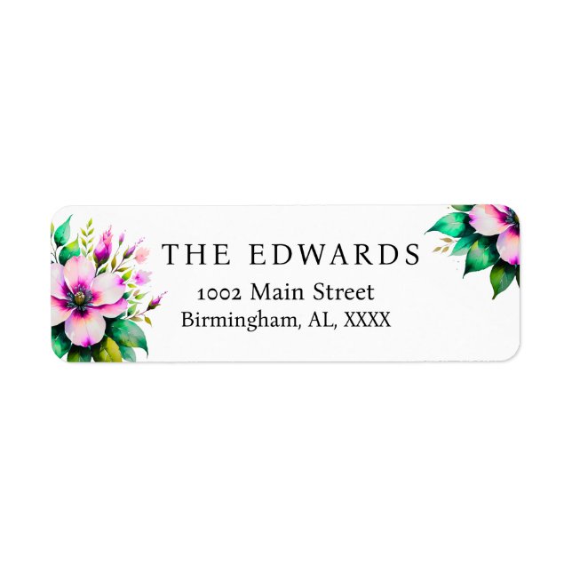 Design Your Own Mailing Labels (Front)