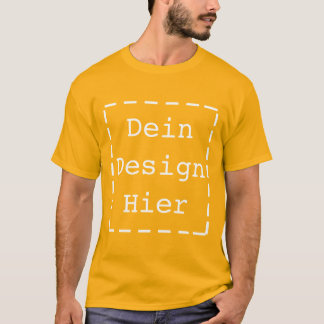 Design your own men Basic T-shirt