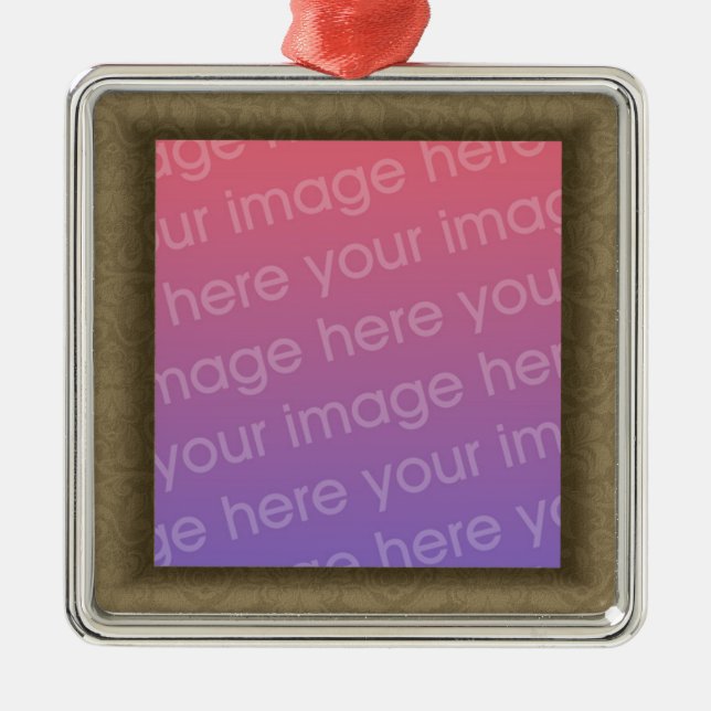 Design Your Own Metal Tree Decoration (Front)