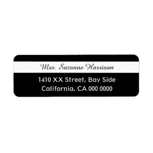 design your own mrs. blk. & white