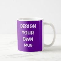 Design Your Own Mug - Purple