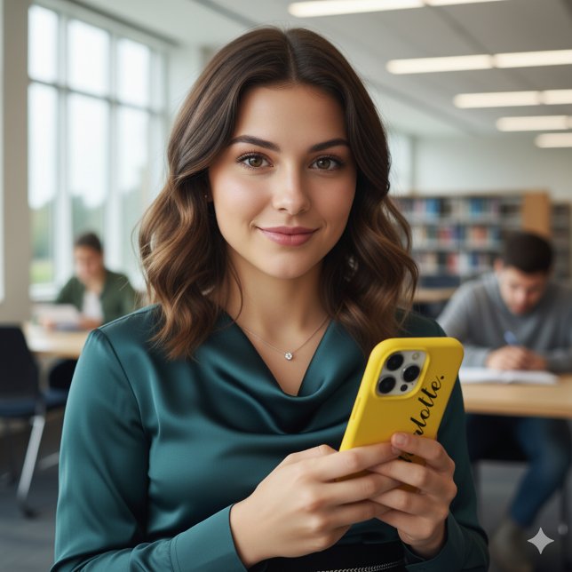 Design Your Own Name on This Gold Case-Mate iPhone Case (Creator Uploaded)