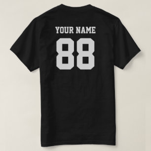 Design Your Own Numbers T-Shirt