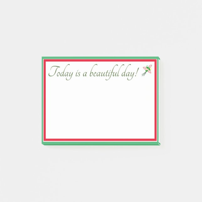 Design Your Own Personalised Custom Printed 3m Post-it Notes (Front)