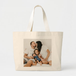 Design Your Own Personalised Photo Large Tote Bag