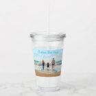 Design Your Own Photo Acrylic Tumbler with Text