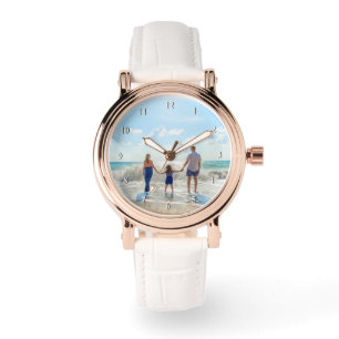 Design Your Own Photo Personalised Watch Gift