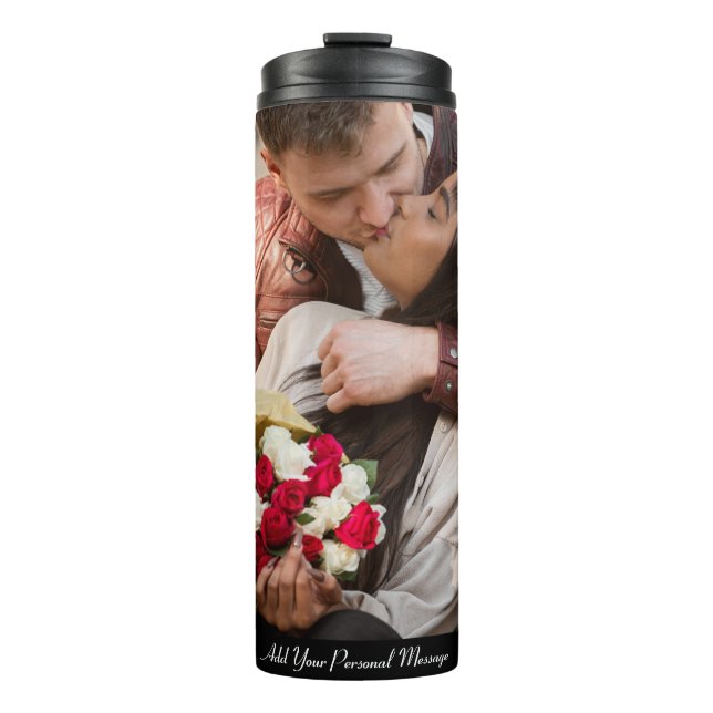 Design Your Own Photo  Thermal Tumbler (Front)