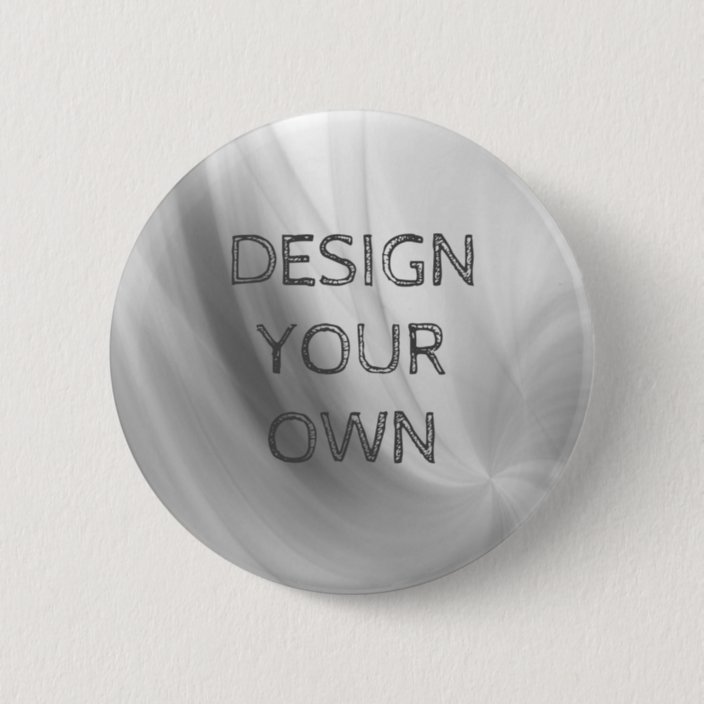 Design Your Own Pinbadge 6 Cm Round Badge Uk