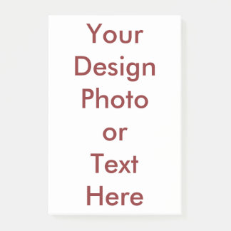 Design Your Own Post-it® Notes 4 x 6