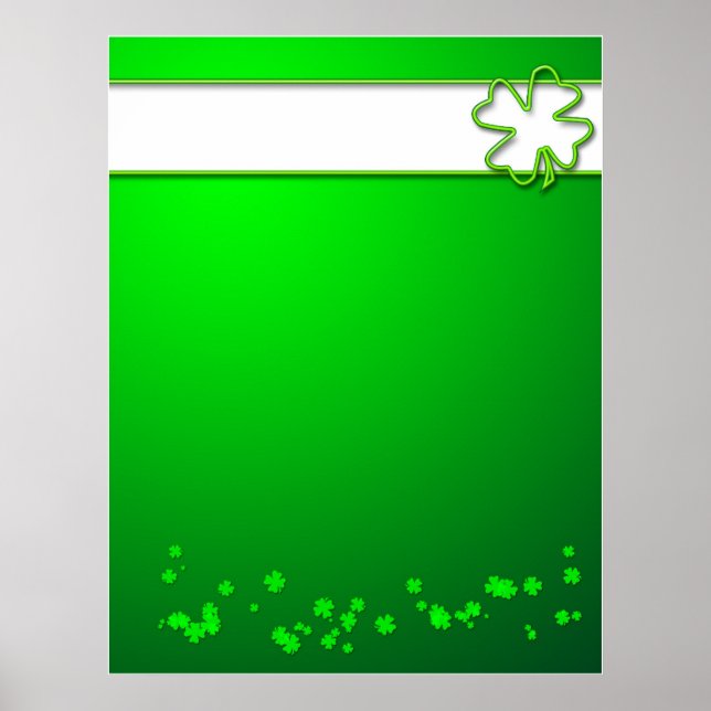 Design Your Own Poster - St. Patricks Day (Front)