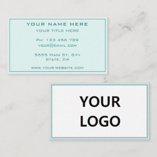 Design Your Own Promotional Business Card Example