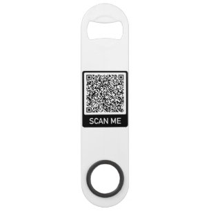 Design Your Own QR Code Bottle Opener Template
