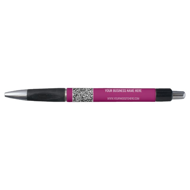 Design Your Own QR Code Branded Business Pen (Front)