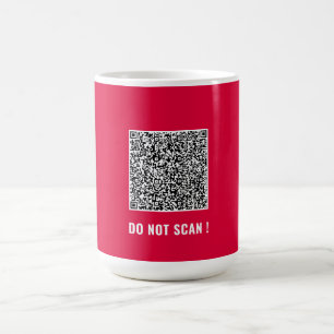 Design Your Own QR Code Coffee Mug Choose Colour