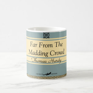 Design Your Own Retro Book Cover Coffee Mug