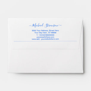 Design Your Own Return Address Envelopes Example