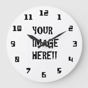 Design your own Round (Large) Wall Clock