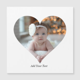 Design Your Own Single Heart Shaped Photo