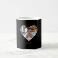 Design Your Own Single Heart Shaped Photo