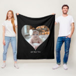 Design Your Own Single Heart Shaped Photo Fleece Blanket<br><div class="desc">This Custom Heart Shaped Photo design beautifully arranges your favourite memories into the shape of a heart, symbolising love and connection. Perfect for special occasions like anniversaries, weddings, or Valentine's Day, this design highlights your cherished moments meaningfully and artfully. Its unique layout creates a visually captivating keepsake, ideal for gifting...</div>