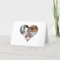 Design Your Own Single Heart Shaped Photo